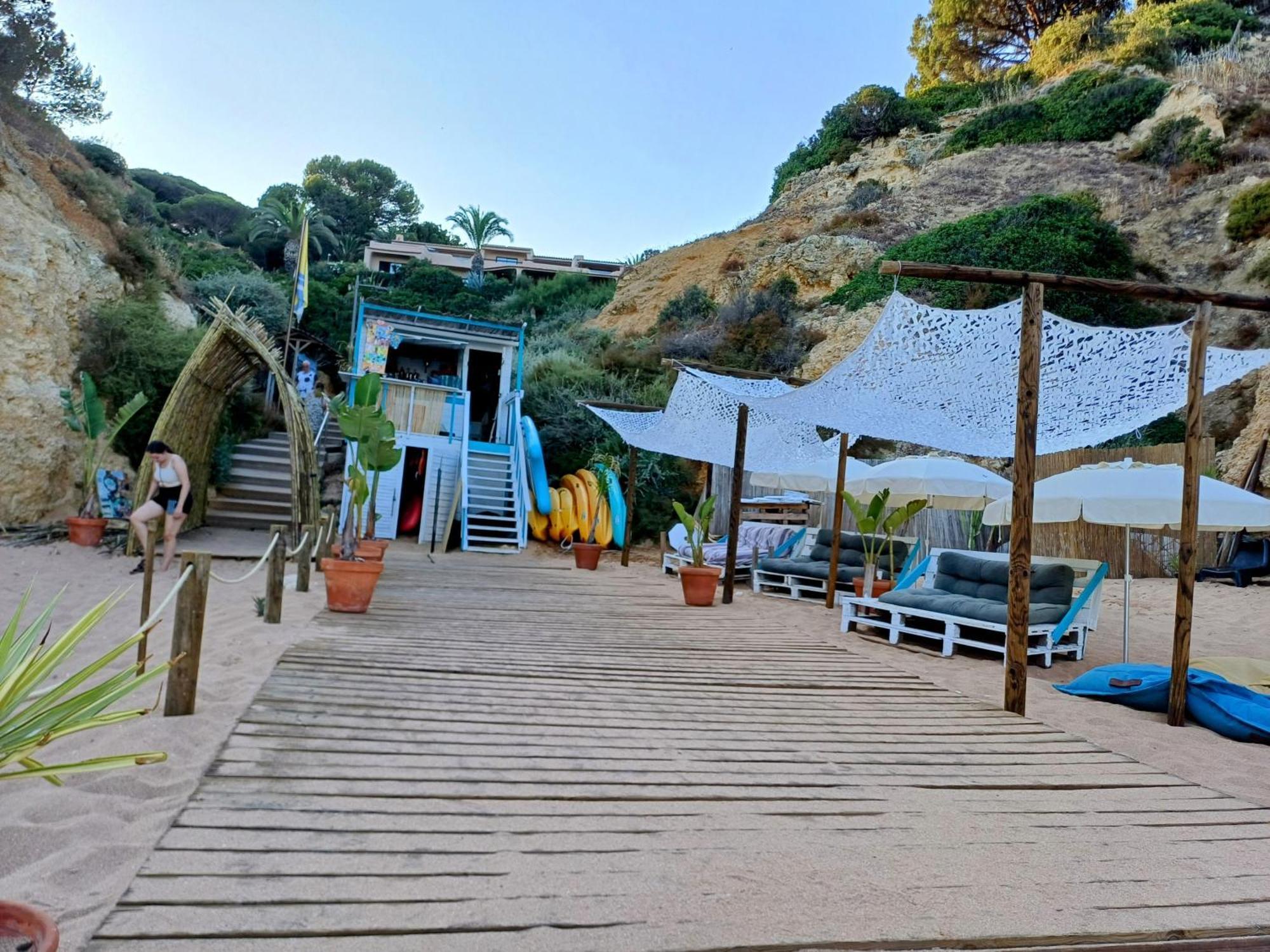 Quarto Casa Na Praia Porches  Bagian luar foto